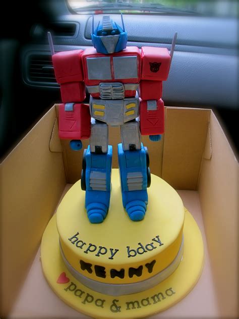 Optimus Prime Cakes Decoration Ideas Little Birthday Cakes
