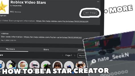 How To Become A Roblox Star Creator Youtube