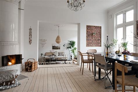Delightful Swedish Apartment With Charming Decor