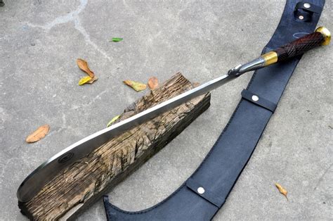 Everestforge 21 Inches Blade Hand Crafted Aruval Sword Remake Etsy