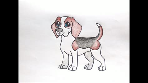 You can edit any of drawings via our. How To Draw Cute Beagle Dog Cartoon Easy Step by Step - YouTube