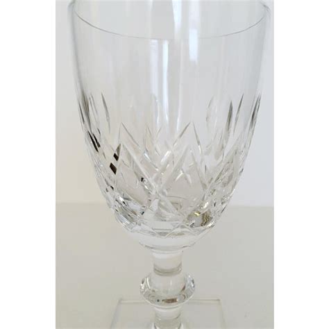Vintage Hawkes Cut Crystal Water Glasses Set Of 8 Chairish