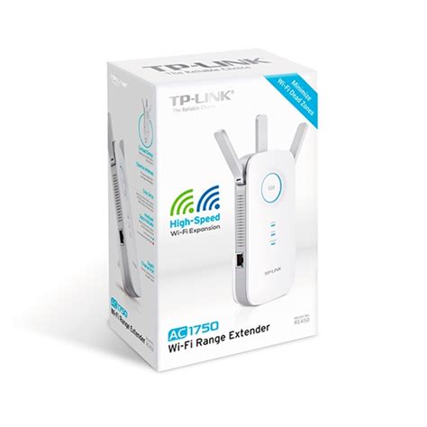 Overall, our rating criteria include design, range. Range Extenders - TP-Link RE450 AC1750 WiFi Range Extender ...