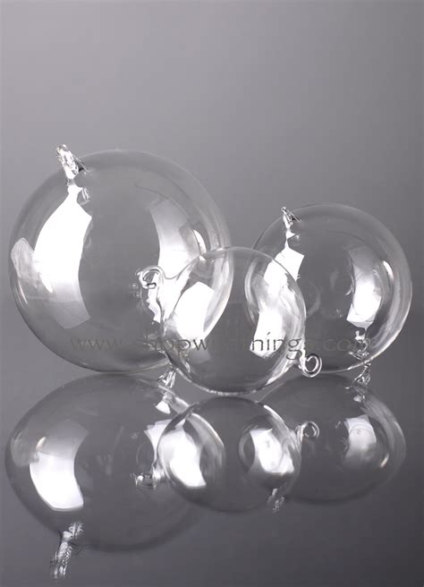 Large 100mm Round Hanging Glass Balls