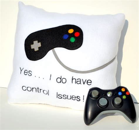 Computer Gamer Pillow Etsy Geek Stuff Game Controller Ts