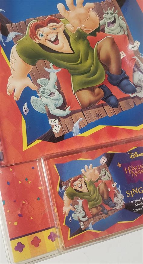 Disney S The Hunchback Of Notre Dame Sing Along Book And Etsy