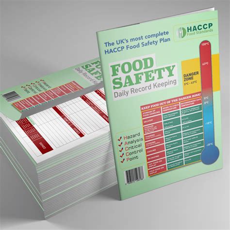 Haccp Food Safety Plan Twelve Refills 12 Months