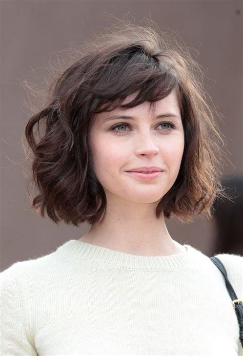 Short and medium cuts usually fit very well at all face shapes. Wash And Wear Hair - Wavy Haircut