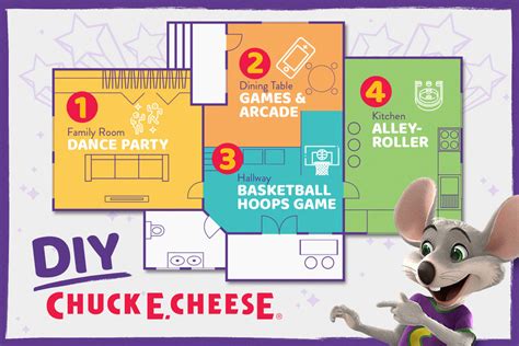 Bringing Back Childhood Fun With Diy At Home Chuck E Cheese