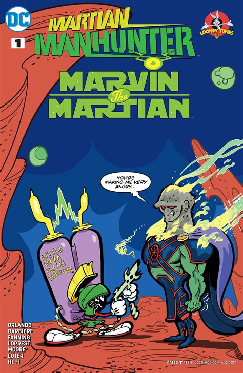 Martian Manhunter Marvin The Martian Special 1 Variant Cover