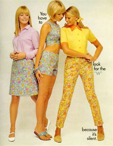 Lady Wrangler Ad In Seventeen April 1967 60s And 70s Fashion
