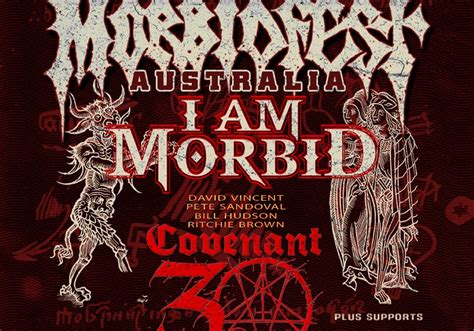 I Am Morbid Featuring Former Morbid Angels Members Announces Australia