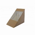 500 scatola Sandwich in cartoncino da asporto cm.12,3x5,2x12,3