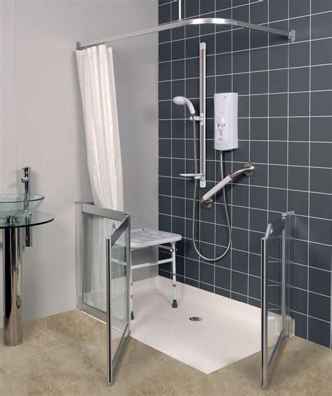 Accessible Showers For The Disabled From Absolute Mobility Shower