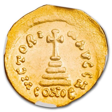 Buy Byzantine Gold Solidus Tiberius Ii Constantine 578 582 Ms Ngc Apmex