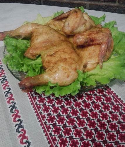 Запеченная курица в духовке диета