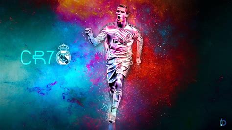 Wallpaper Sports Illustration Soccer Cr7 Cristiano Ronaldo