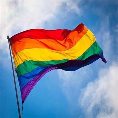 150x90cm Large Size Colorful Rainbow Flag Lightweight Polyester Gay