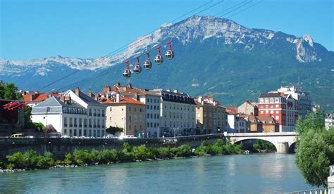 Ville De Grenoble Voyage Carte Plan