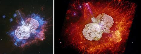 170 Years Ago Eta Carinae Exploded Violently And Shot Out A Cloud Of