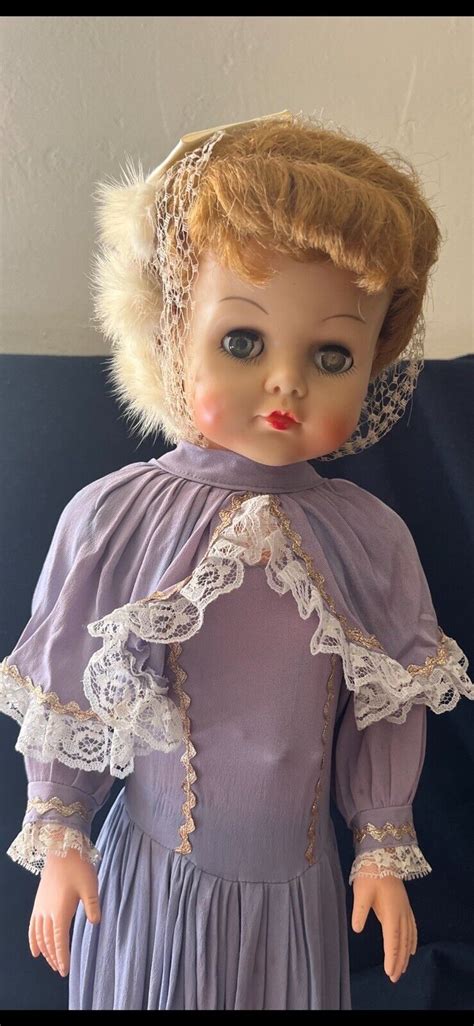 1950s Grocery Store 26 Darling Debbie Doll Purple Dress Ebay