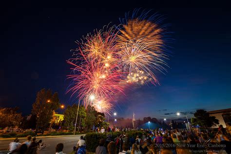 20152016 New Year Eve Fireworks In Canberra Yanxin Wang Flickr
