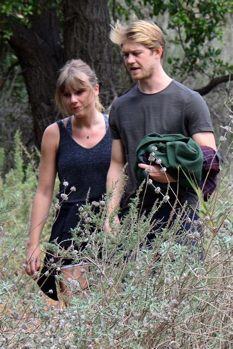 Help us build our profile of taylor swift and joe alwyn! taylor swift and joe alwyn spotted while enjoying a hike in malibu, california-060318-4