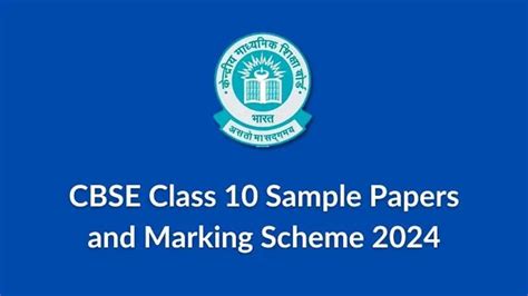 Cbse Class 10th Sample Paper 2023 24 Pdf Download