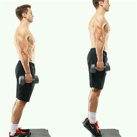Dumbbell Standing Calf Raise By Ilpesante Alex Exercise How To Skimble