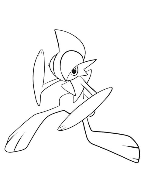 Mega Gallade Pokemon Coloring Page Coloring Page Pokemon Mega Gallade