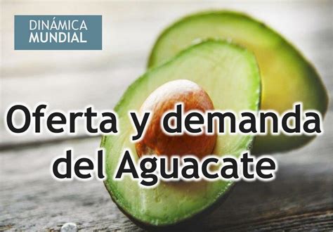 Oferta y demanda del aguacate Ciudad económica uDocz