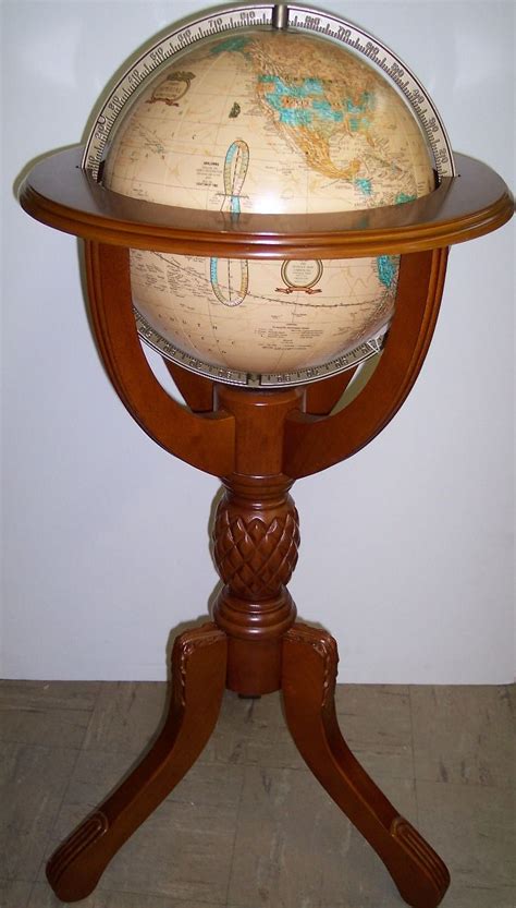 Crams Imperial World Globe Globe Maker The George F Cram Company