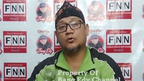 Edy Mulyadi Cetak Rekor Akibat Hina Kalimantan Jadi Orang Yang Paling Banyak Dilaporkan Ke