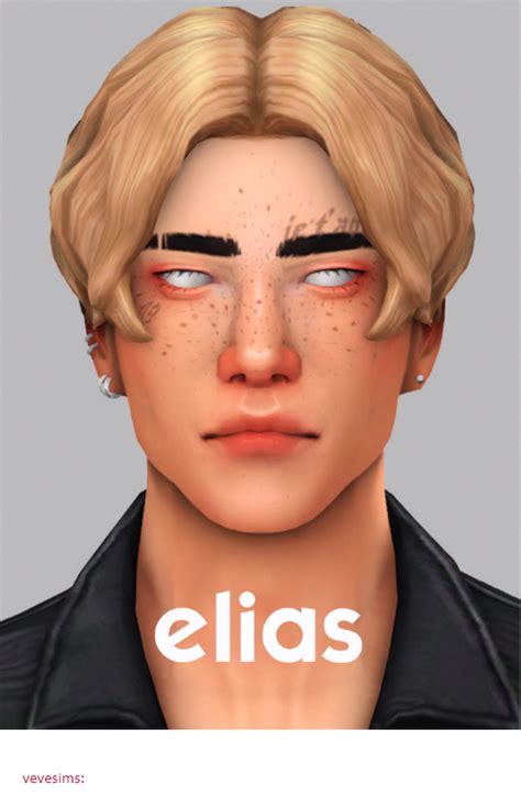 Sims Maxis Match Hair Male Hairstyles Ideas