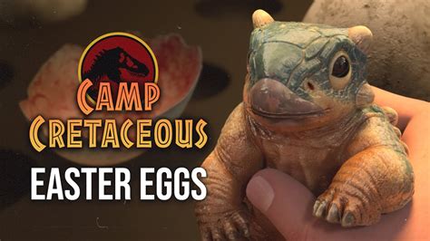 Easter Eggs In Jurassic World Camp Cretaceous Youtube