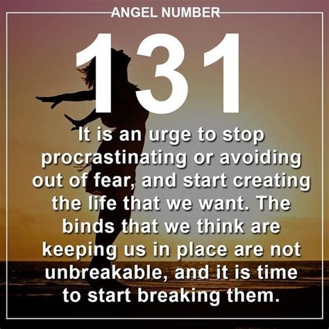 Angel Number 131 Meanings Livro Secreto Parar De Procrastinar Anjos