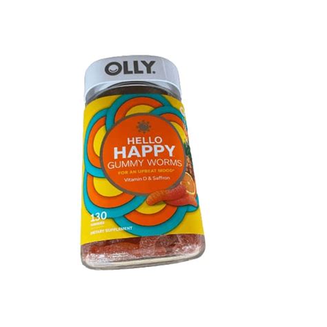 Olly Hello Happy Gummies 130 Count Shelhealth