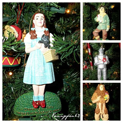 It includes dorothee, roar, strawman, tinhead, dorothee's summoned dog tito, and the crone. Wizard of oz Ornaments | Ornaments, Christmas ornaments ...