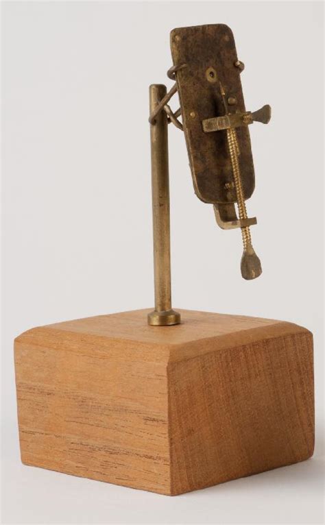 Simple Microscope After Antonj Van Leeuwenhoeks Design Of 1674