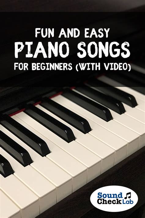 While there a quite a few people out there who know this song, it still can impress. 10 Fun and Easy Piano Songs for Beginners (with Video ...