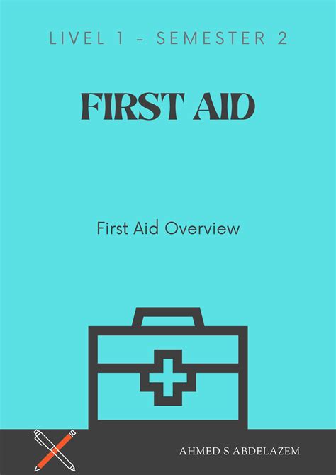 Solution First Aid Overview Studypool