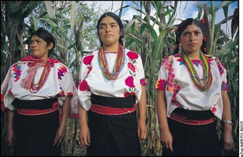 Mujeres Tzotzil Chiapas Traje Típico Ropa Mexicana Vestimenta De Mexico
