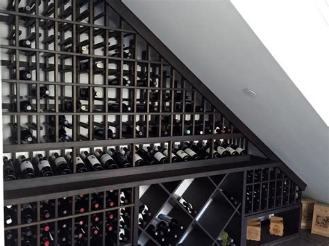 Functional Wine Cellar Racking Design Los Angeles California