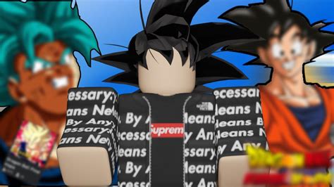 Trying This New Dragon Ball Game On Roblox Youtube