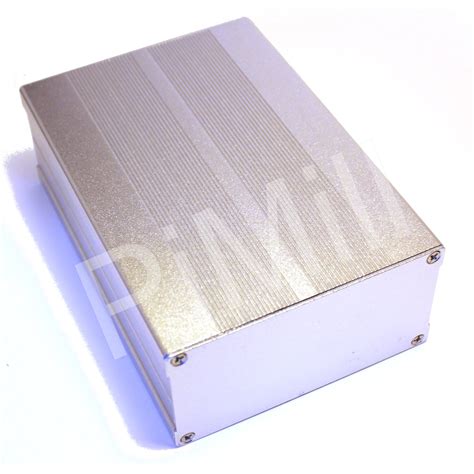 Aluminum Project Box Enclosure Case Electronic Diy 150x105x55mm Sliver