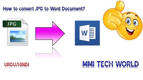Convert Jpeg To Word Document Docs