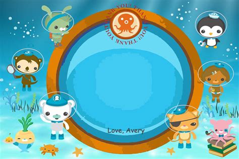 67 Best Images About Octonauts On Pinterest Mickey Mouse Invitations