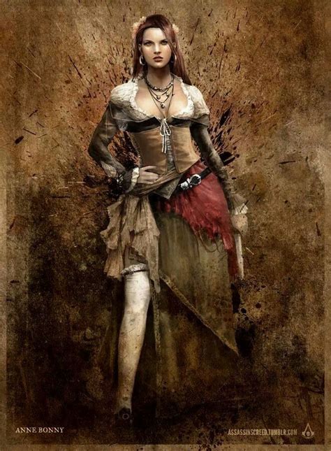 Anne Bonny In 2020 Assassins Creed Black Flag Pirate Woman Assassins Creed
