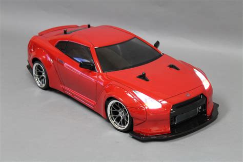 Custom Tamiya 110 Drift Rc Car Nissan Skyline Gt R Lb Wide Body Rtr