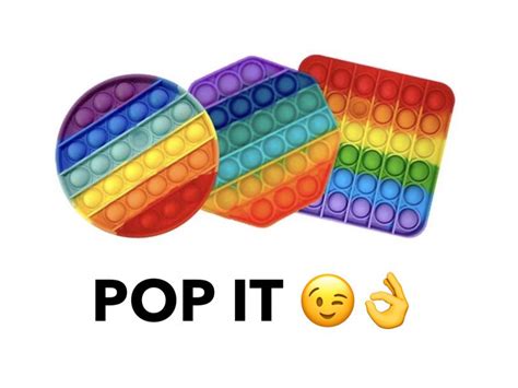 Pop Its Fidget Toys Pack Stress Relief Food Pop Its Poppers Fidget